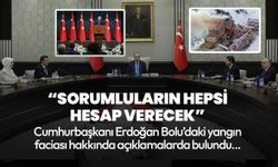 Cumhurbaşkanı Erdoğan'dan Bolu yangını açıklaması: Sorumluların hepsi hesap verecek