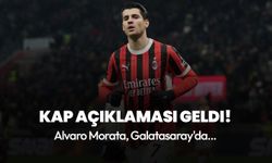 KAP açıklaması geldi!  Alvaro Morata, Galatasaray'da