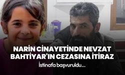 Narin cinayetinde Nevzat Bahtiyar'ın cezasına itiraz! İstinafa başvuruldu