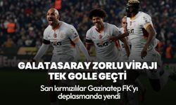 Süper Lig'in 22. haftasında Galatasaray Gaziantep FK'yı mağlup etti