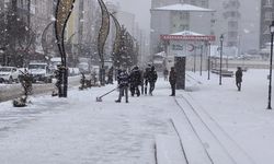 Tokat’ın bir ilçesinde eğitime kar engeli