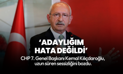 Kılıçdaroğlu: Cumhurbaşkanlığı adaylığım hata değildi