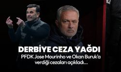 PFDK'dan Jose Mourinho ve Okan Buruk'a ceza