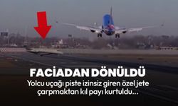 ABD'de faciadan dönüldü! Yolcu uçağı kıl payı kurtuldu