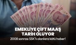 2008 sonrası SSK'lı olanlara kötü haber! Emekliye çift maaş tarih oluyor