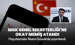 Flaş tama kararları Resmi Gazete'de! AFAD Başkanı Oktay Memiş, MGK Genel Sekreteri oldu