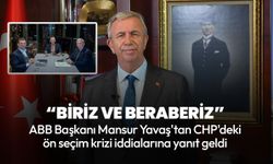 Mansur Yavaş'tan CHP'de krizi iddialarına yanıt: Biriz, beraberiz