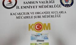 Samsun'da sahte çekle 873 bin liralık vurgunu polis önledi