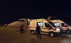 Muş’ta kalp rahatsızlığı ile doğan bebek ambulans uçakla İstanbul’a sevk edildi.