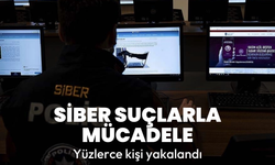 Siber suçlarla mücadele: Yüzlerce kişi yakalandı