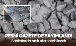 Resmi Gazete'de yayımlandı: Bankalarda artık alıp satabilecek