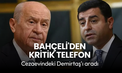 MHP Genel Başkanı Devlet Bahçeli'den Selahattin Demirtaş'a telefon