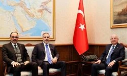 Bakanlar Fidan, Güler ve MİT Başkanı Kalın Şam'a gitti