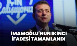 Ekrem İmamoğlu'nun ikinci ifadesi tamamlandı