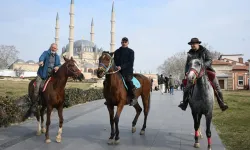 Endülüslü Hacılar Edirne’den Uğurlandı