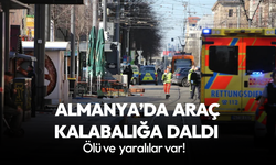 Almanya'da araç kalabalığa daldı!