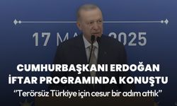 Cumhurbaşkanı Erdoğan: "Terörsüz Türkiye için cesur bir adım attık"