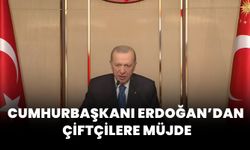 Cumhurbaşkanı Erdoğan: Çiftçilere, 8,5 milyar liralık destek vereceğiz