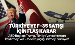 ABD medyası açıkladı! Trump, Türkiye'ye yaptırımları kaldırıp F-35 satmayı planlıyor