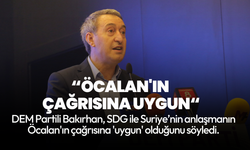 DEM Partili Bakırhan: SDG ve Suriye Devleti arasındaki mutabakat Öcalan'ın çağrısına uygun