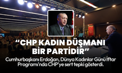 Cumhurbaşkanı Erdoğan: CHP kadın düşmanı bir partidir