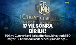 Merkez Bankası 50 milyar TL’lik likidite senedi ihalesi açtı