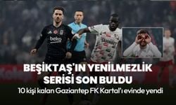 Kartal'ın serisi sona erdi! 10 kişi kalan Gaziantep FK Beşiktaş'ı yendi!