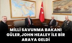 Milli Savunma Bakanı Güler, İngiliz mevkidaşı Healey ile bir araya geldi