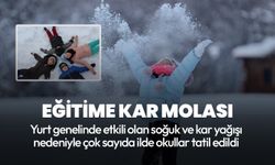 Eğitime kar engeli! 11 ilde okullar tatil edildi