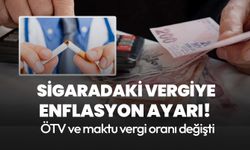 Sigaradaki vergiye enflasyon ayarı! ÖTV ve maktu vergi oranı değişti