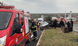 Kırklareli’nde iki otomobil çarpıştı: 2 yaralı
