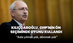 Kılıçdaroğlu,: Asla yılmak yok, dönmek yok