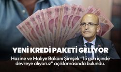 Bakan Mehmet Şimşek duyurdu! Yeni kredi paketi geliyor