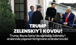 Dünyanın gözü önünde tartışma! Trump, Zelenskiy'i Beyaz Saray'dan kovdu!