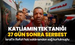 İsrail'in kanlı saldırısından sağ kurtulmuştu! Katliamın tek tanığı 37 gün sonra serbest