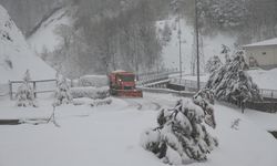 Bolu Dağı'nda kar yağışı etkili oluyor