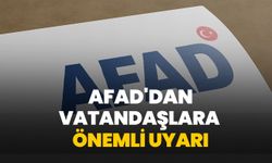 Marmara'daki 6.2'lik deprem sonrası AFAD'dan vatandaşlara önemli uyarı