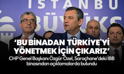 CHP lideri Özel: Biz bu binadan çıkarsak Türkiye'yi yönetmeye gideriz