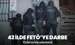 42 ilde FETÖ operasyonu: 169 şüpheli yakalandı