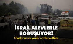 İsrail alevlerle boğuşuyor! Uluslararası yardım talep ettiler