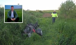 Motosikletle 125 metre sürüklenen genç feci şekilde can verdi!