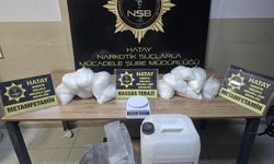 Hassa’da 11 kilo 226 gram metamfetamin bulundu