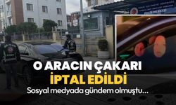 Çakarlı araç gündem olmuştu! Bakan Yerlikaya duyurdu: O aracın çakarı iptal edildi