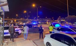 Uşak'ta hareketli dakikalar! "Dur" ihtarına uymadı, kaçarken polise çarptı