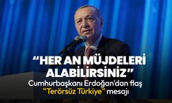 Cumhurbaşkanı Erdoğan: Terör belasından kurtulacağız, her an müjdeleri alabilirsiniz