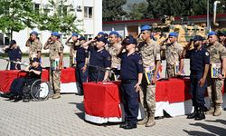 Osmaniye'de 26 engelli birey bir günlüğüne asker oldu