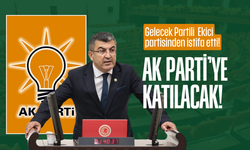Gelecek Partili Hasan Ekici partisinden istifa etti! AK Parti'ye katılacak!