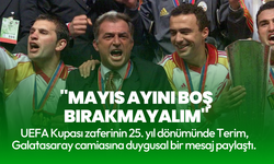 Fatih Terim'den Galatasaraylılara mesaj: "Mayıs ayını boş bırakmayalım"