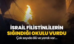 İsrail Gazze’de Filistinlilerin sığındığı okulu vurdu: Çok sayıda ölü ve yaralı var