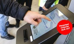 Pazartesi noterler açık mı?